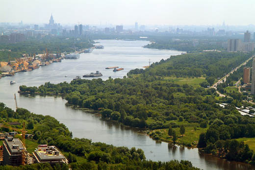 Водный мир Москвы Московские зарисовки
